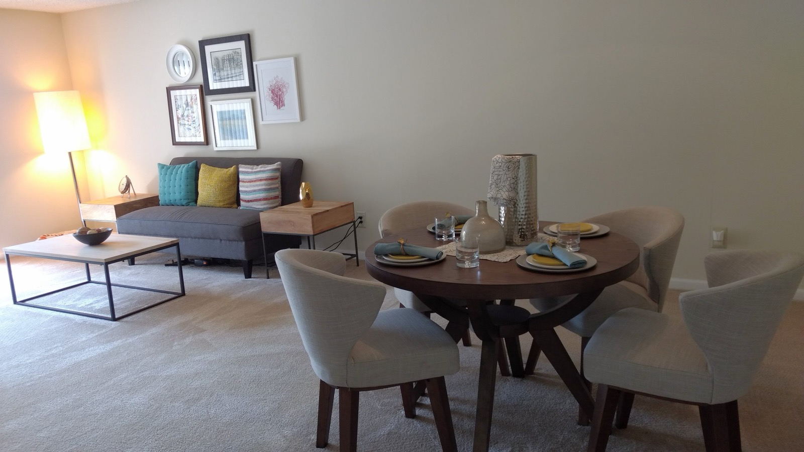 Living and dining